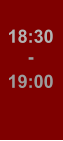 18:30 - 19:00