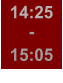 14:25 - 15:05